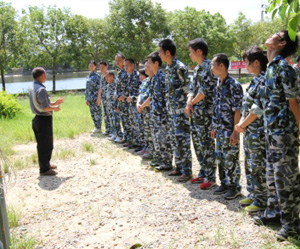 Militarization of the training team